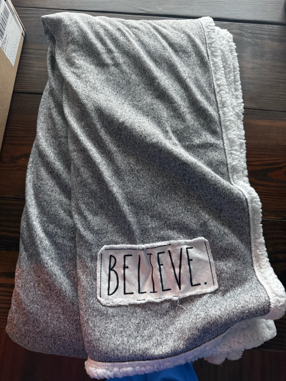 Kids Grey Sherpa-Lined Bottoms